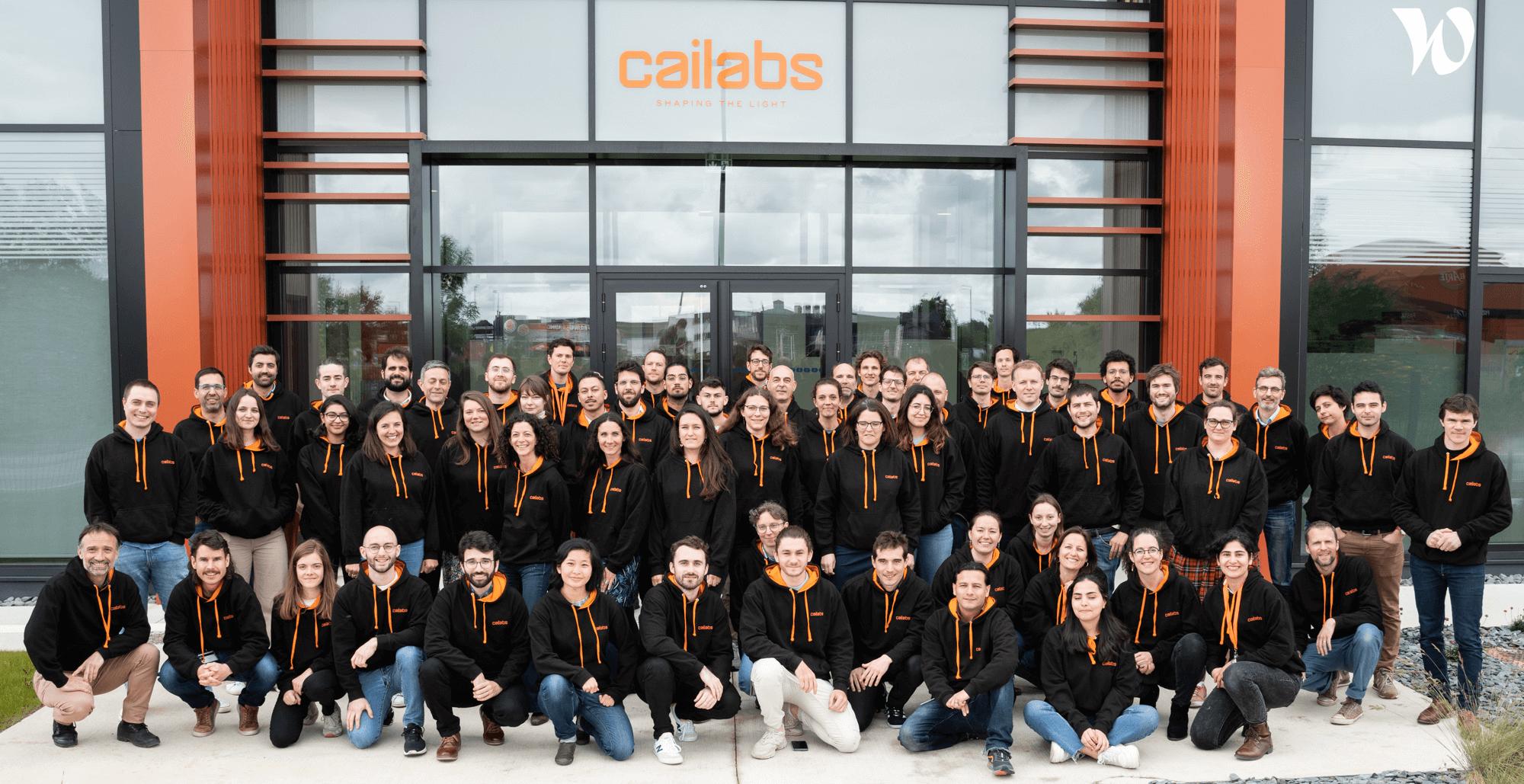 The whole team at Cailabs