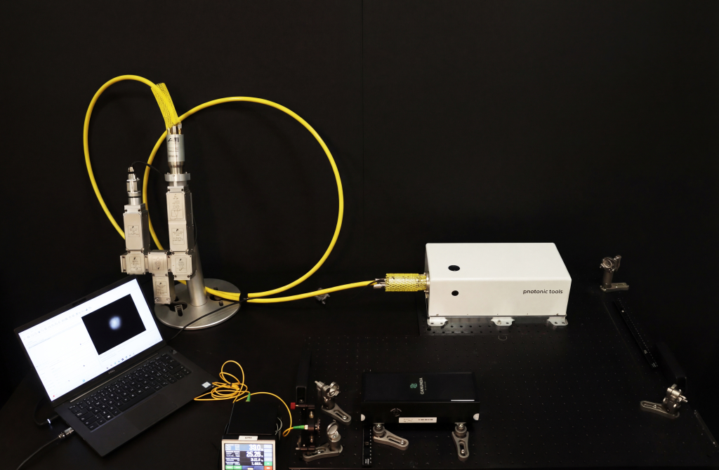 CANUNDA-USP Pure Beam Fiber Launching