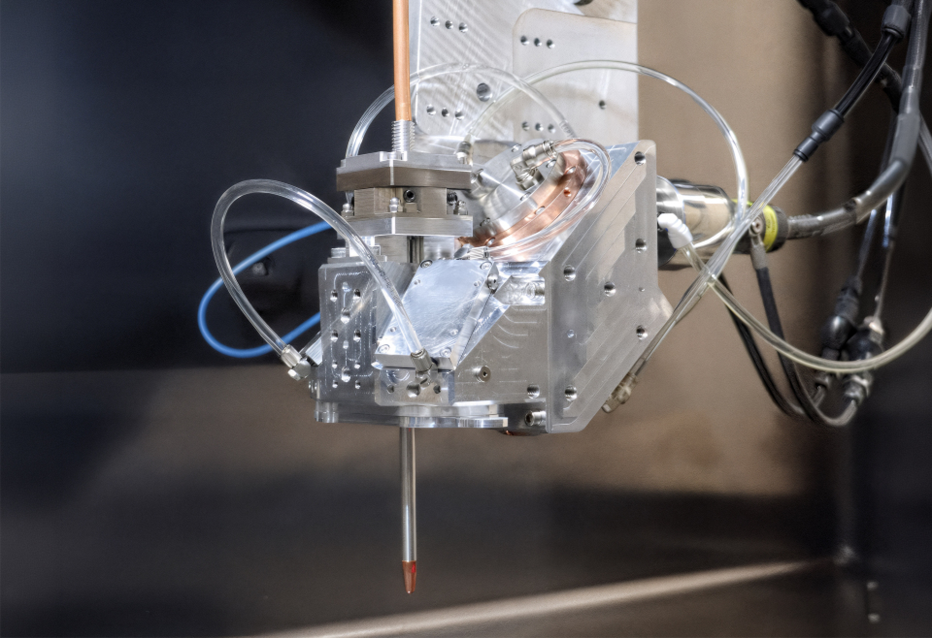 Cailabs co-axial wire-based laser metal deposition process-head © Fraunhofer ILT, Aachen, Germany / Volker Lannert.