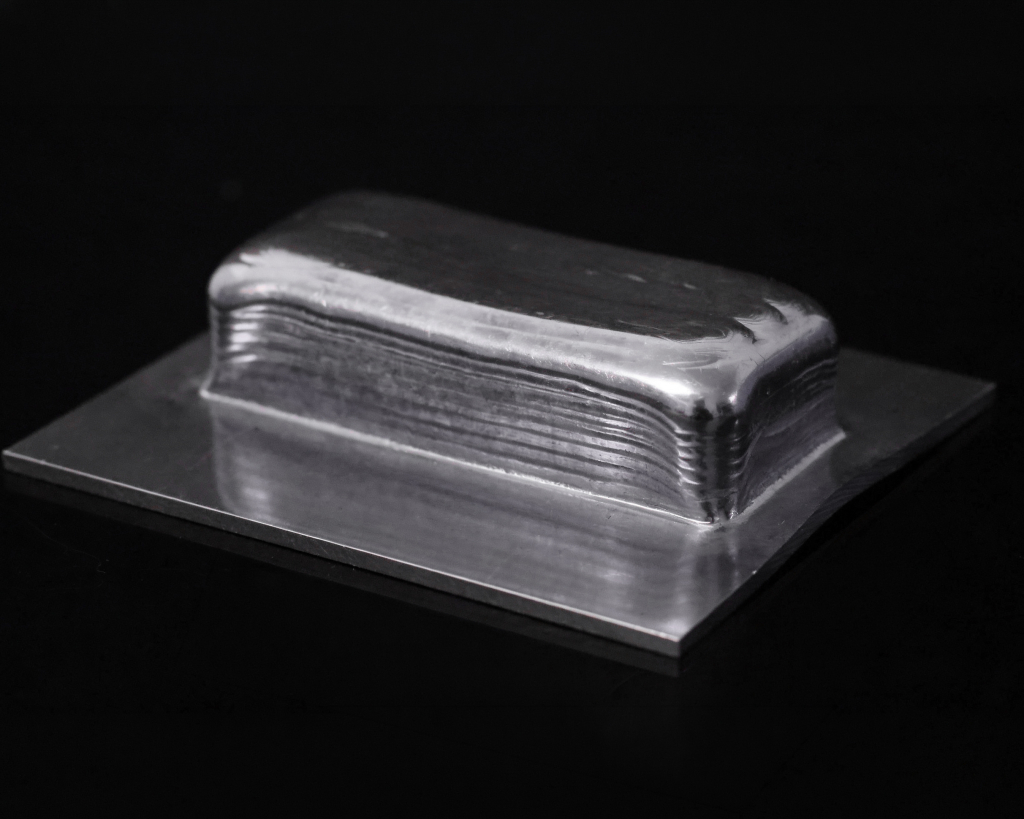 Pièce en titane imprimée avec CANUNDA-DED