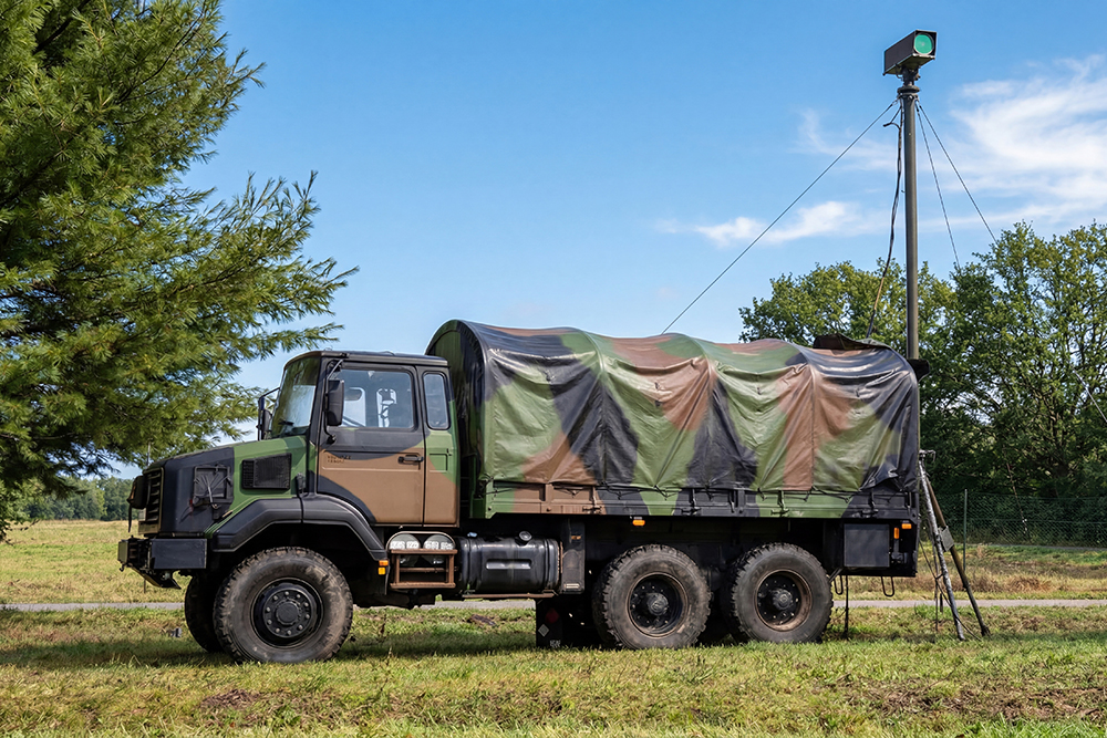 Stealth and secure communications in operational theaters